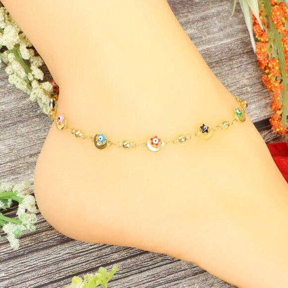 "Elegant Handmade Anklet – Delicate Jewelry for Women, MAR091940 - Picture 7 of 10